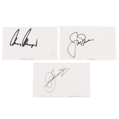 Lot 560 - Golfing Champions.- Nicklaus, Ballesteros, Player