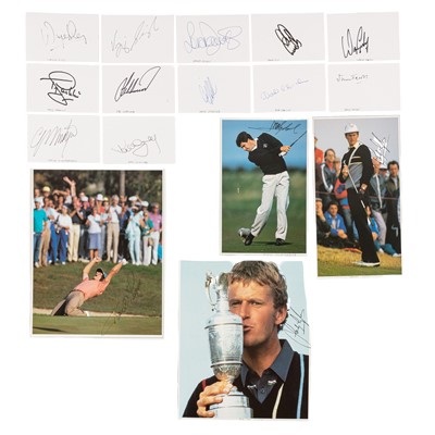 Lot 538 - Autograph Collection.- Golfing Interest