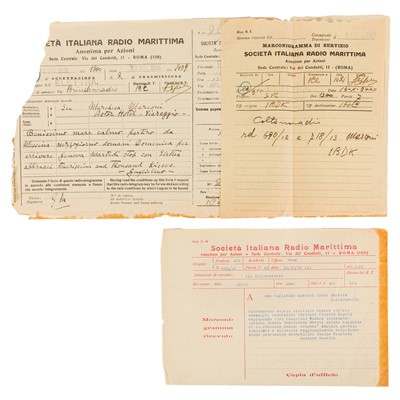 Lot 399 - Marconi (Guglielmo)