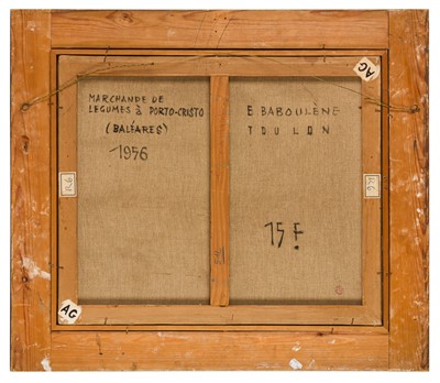 Lot 18 - Eugène Baboulène (French, 1905-1994)