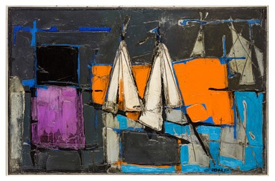 Lot 38 - Claude Venard (French, 1913-1999)