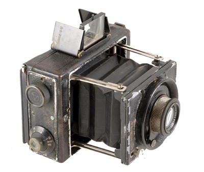Lot 155 - Ernemann Folding Strut Ermanox Plate Camera.