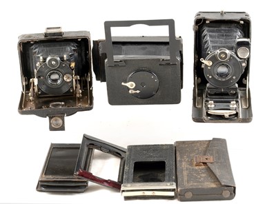 Lot 154 - An Unusual ICA Atom & Other Small Plate Cameras.