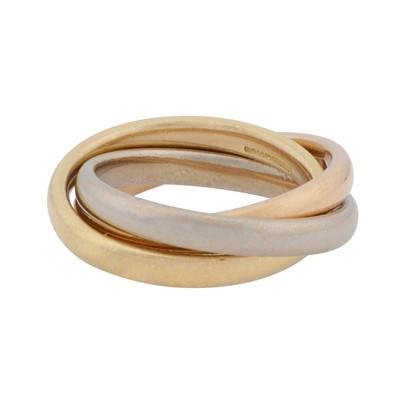 Lot 144 - A trinity band ring, circa 1993