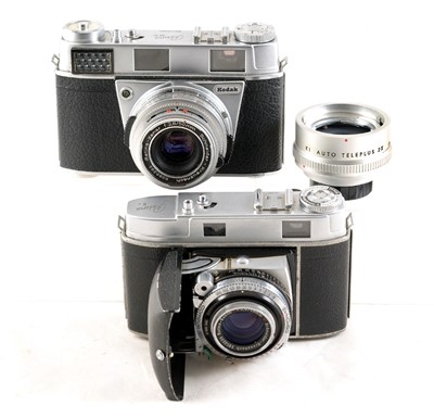 Lot 450 - Kodak Retina Rangefinder Cameas.