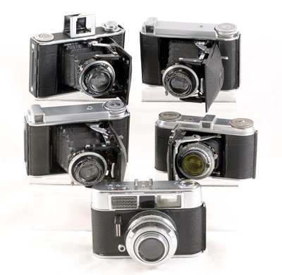 Lot 383 - Voigtlander Bessa 66 Medium Format Cameras.