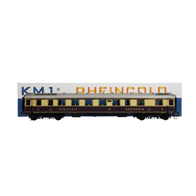 Lot 388 - KM1 Gauge 1 Rheingold Train Set, 5-piece Carriage Set