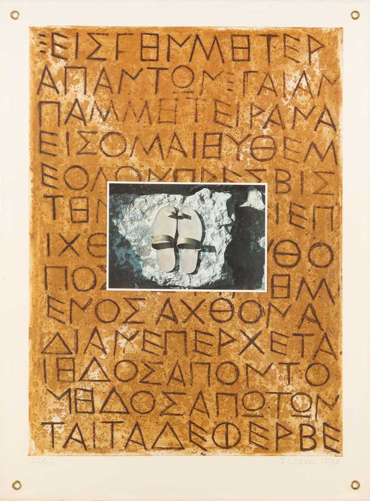 Lot 143 - Joe Tilson R.A. (British, 1928-2023)