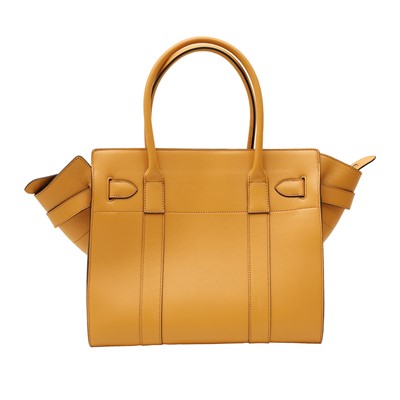 Lot 9 - Mulberry Maize Yellow Zipped Bayswater Tote