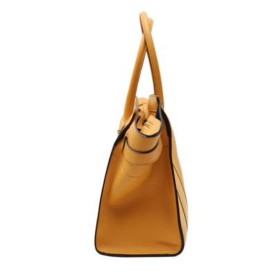 Lot 9 - Mulberry Maize Yellow Zipped Bayswater Tote