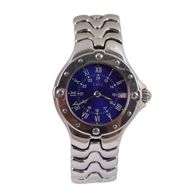 Lot 158 - Ladies' Ebel 'Sportwave' Bracelet Watch