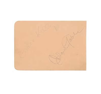 Lot 182 - Kelly (Grace) & Clark Gable