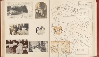 Lot 461 - Autograph Album.- British & European Royalty