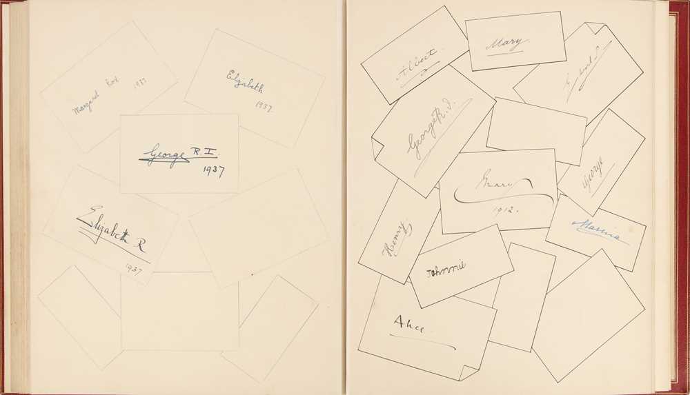 461 - Autograph Album.- British & European Royalty