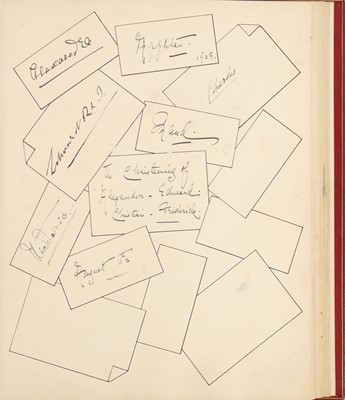 Lot 461 - Autograph Album.- British & European Royalty