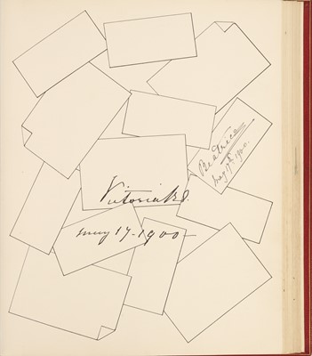 Lot 461 - Autograph Album.- British & European Royalty