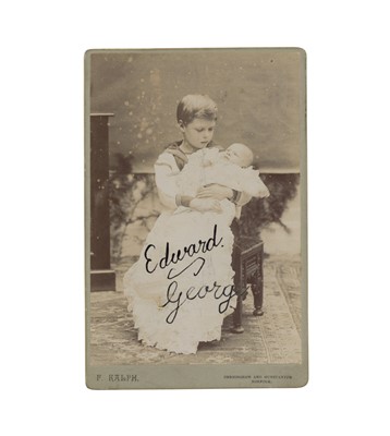 Lot 480 - Edward VIII, King of the United Kingdom [as Prince Edward of Wales]