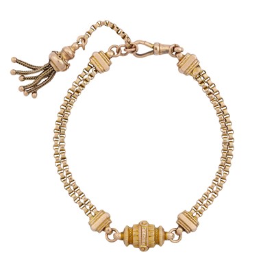 Lot 246 - A Leontine watch chain