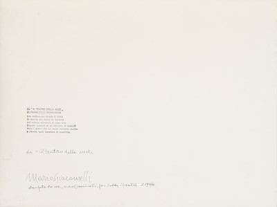 Lot 56 - Mario Giacomelli (1925-2000)