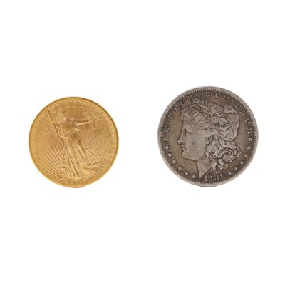 Lot 5 - United States of America- Double Eagle 20 Dollar 21ct gold coin
