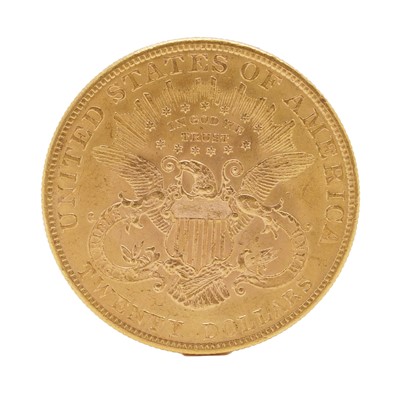 Lot 4 - United States of America- Double Eagle 20 Dollar 21ct gold coin