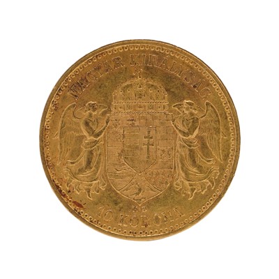 Lot 6 - Austro Hungarian 10 Korona 21ct gold coin
