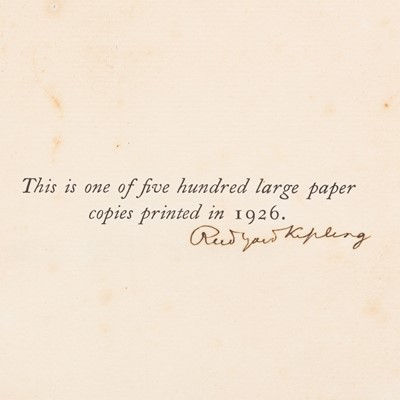 Lot 250 - Kipling (Rudyard)