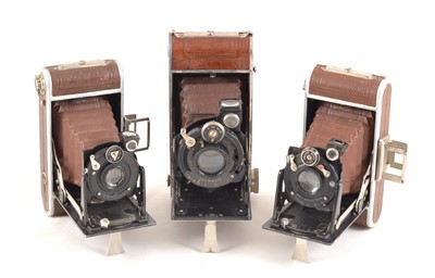 Lot 156 - Foth Folding Rollfilm De Lux Camera.