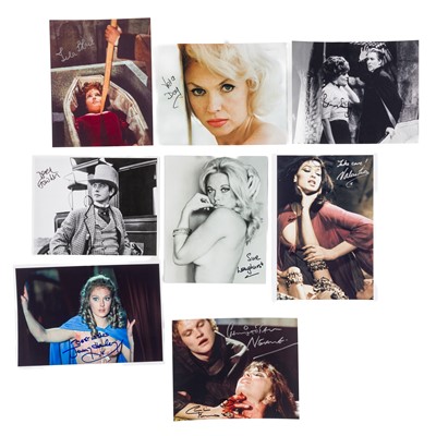 Lot 115 - Photograph Collection.- Hammer Horror Movies