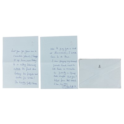 Lot 490 - Elizabeth, The Queen Mother