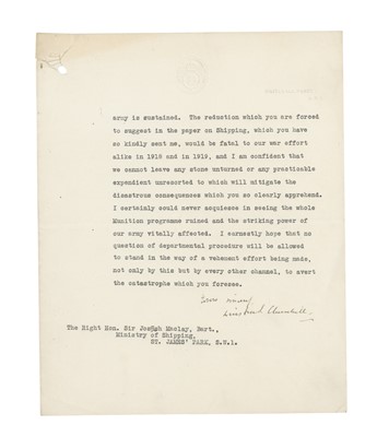 Lot 368 - Churchill (Winston Spencer)