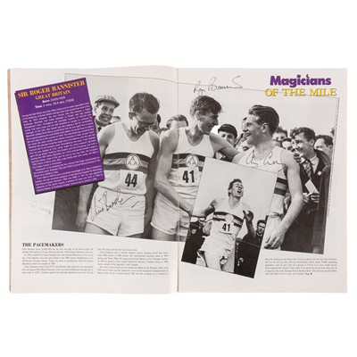 Lot 530 - Athletics Interest.- Incl. Roger Bannister