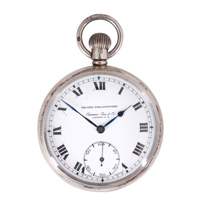 Lot 30 - Camerer Cuss & Co (Retailer) - 'Trenton' Open-Faced Pocket Watch