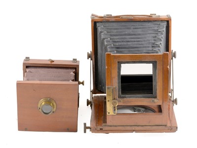 Lot 150 - Two Un-named Plate Cameras.