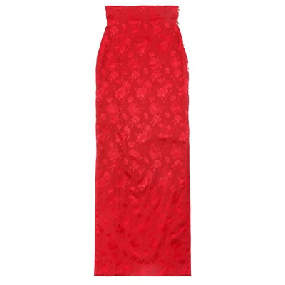 Lot 21 - Christian Dior Red Embellished Cheongsam Archival Collection - Size 38 & 36