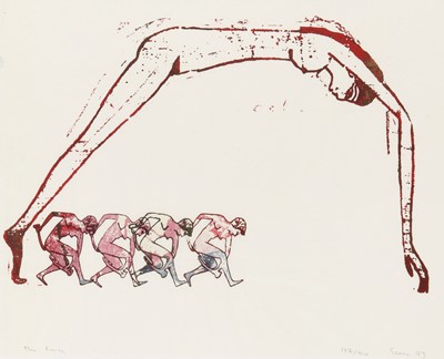 Lot 203 - Nancy Spero (American, 1926-2009)