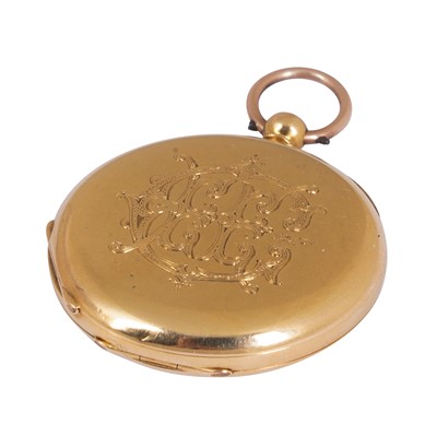 Lot 14 - 19th Century - Half Hunter Fob Watch