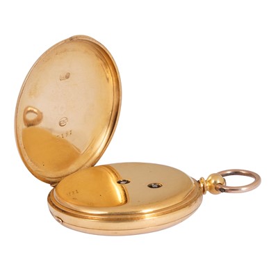 Lot 14 - 19th Century - Half Hunter Fob Watch