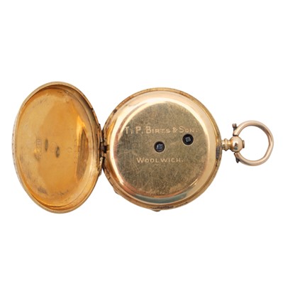 Lot 5 - T. P. Birts & Sons - Open-Faced Fob Watch
