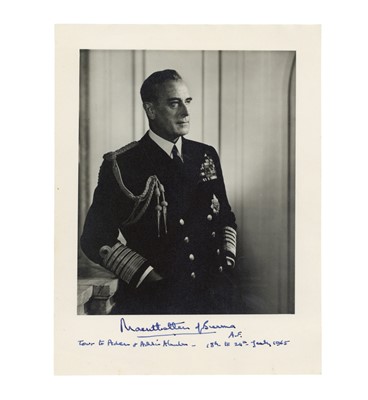 Lot 507 - Mountbatten of Burma (Louis, Earl)