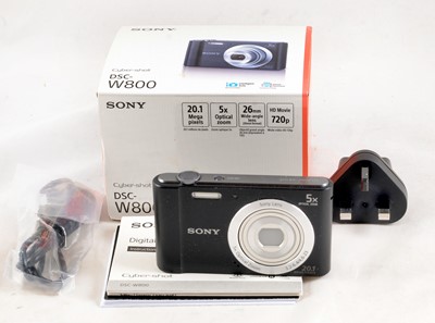 Lot 182 - Sony Cybershot DSC-W800.