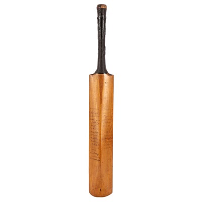 Lot 549 - Cricket Interest.-Signed Cricket Bat