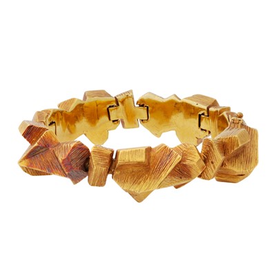 Lot 275 - David Webb Ι A 'Ski slope nugget' bracelet
