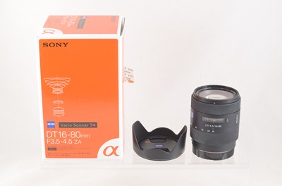 Lot 189 - Carl Zeiss DT f3.5-4.5 16-80mm ZA Vario Sonnar.