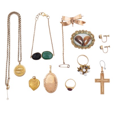 Lot 447 - A miscellaneous group of jewellery