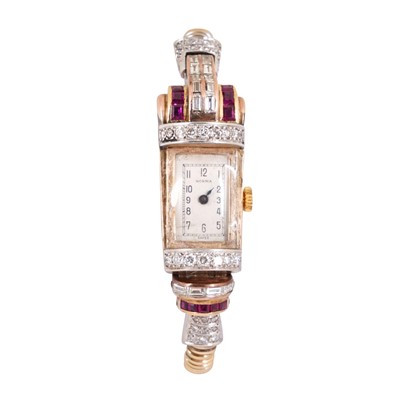 Lot 166 - Ladies' 'Norma' Art Deco Cocktail Watch
