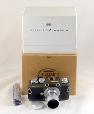 Lot 278 - Voigtlander Bessa-T Heliar 101 Year Model.