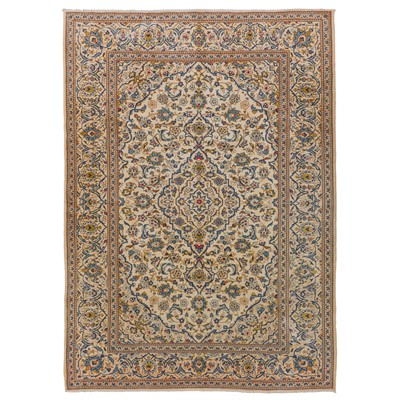 Lot 67 - A fine Kashan carpet, central Persia