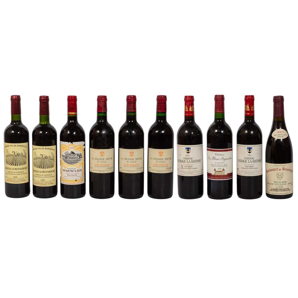 Lot 92 - Mixed French - 10 bottles