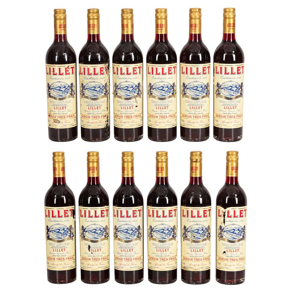 Lot 197 - Lillet Rose - 12 bottles